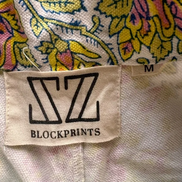 SZ Blockprints x J.Crew Disco Pants – Medium - Light Pink Floral $268 - Picture 3 of 7